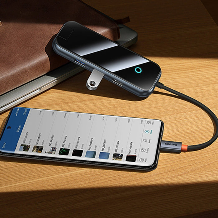 Хъб Baseus AcmeJoy USB - C към 1xHDMI / 2xUSB - A 3.0