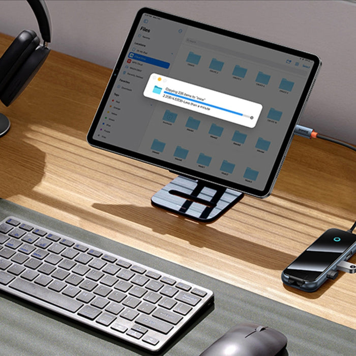 Хъб Baseus AcmeJoy USB - C към 1xHDMI / 2xUSB - A 3.0