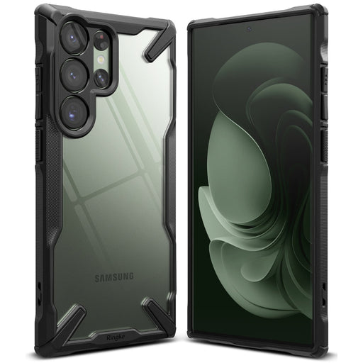 Кейс Ringke Fusion X за Samsung Galaxy S23 Ultra черен