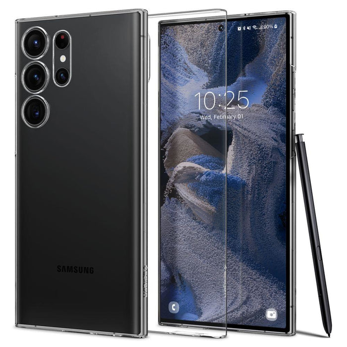 Кейс Spigen AirSkin за Samsung Galaxy S23 Ultra прозрачен