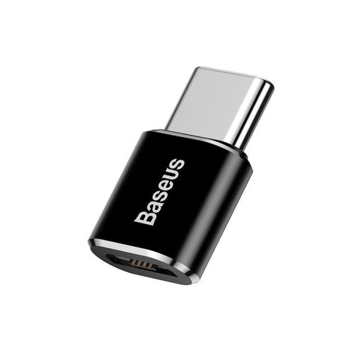 Адаптер Baseus Micro USB към Type - C черен