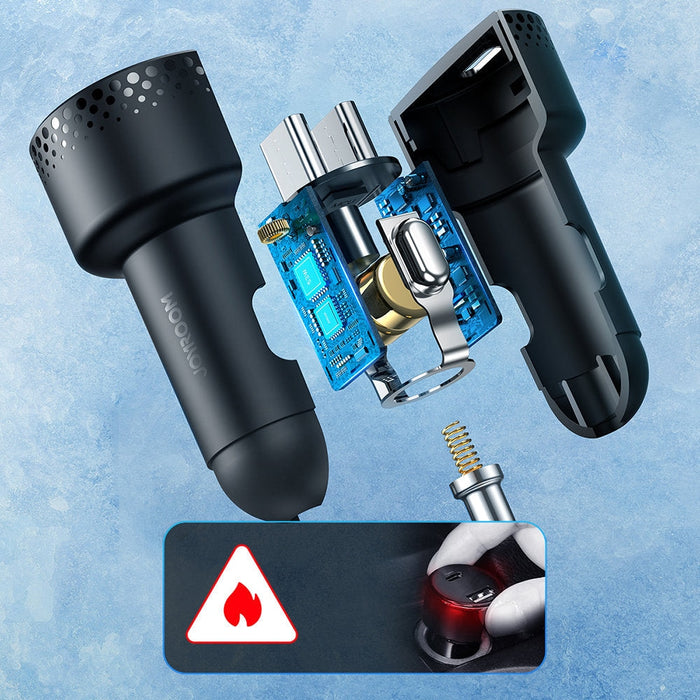 Зарядно за кола Joyroom JR - CCD02 2x USB - C