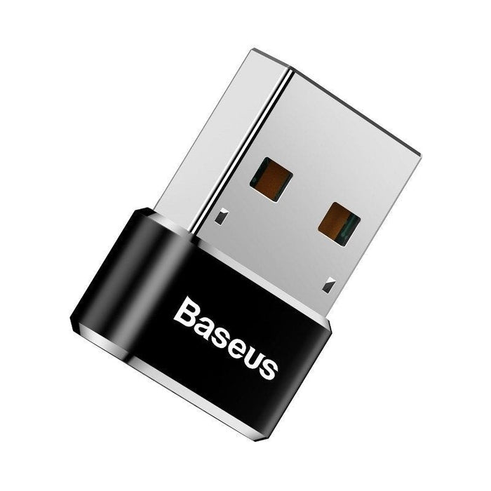 Адаптер Baseus USB - C към USB - A 3A черен