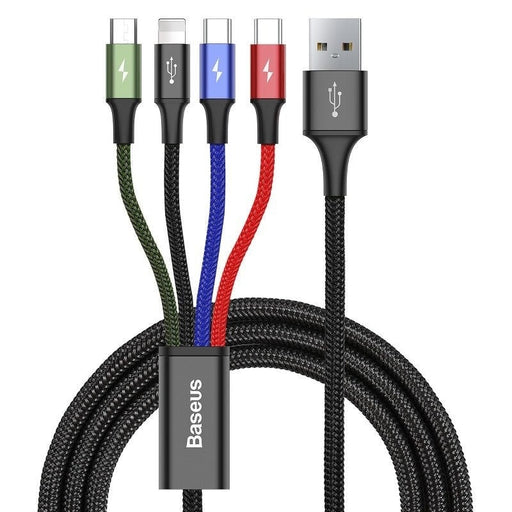 Кабел 4в1 Baseus Fast USB към 2xUSB - C