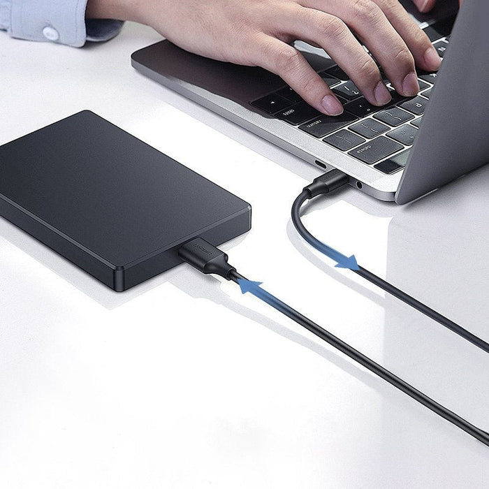 Кабел UGREEN Micro - B USB 3.0 към USB - C 1m черен