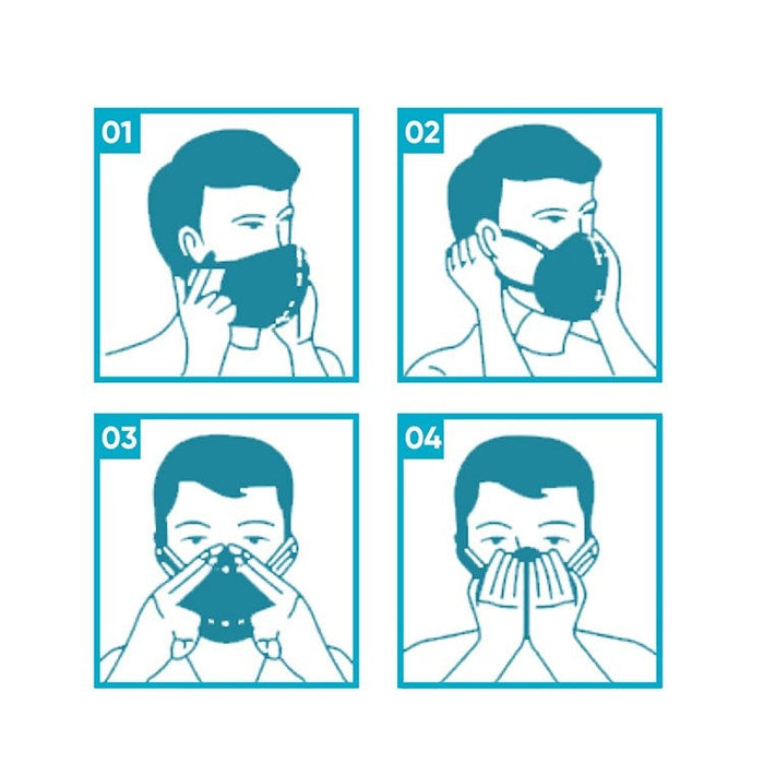 Комплект 4 - слойна защитна маска