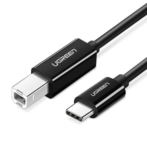 USB 2.0 C - B UGREEN US241 2m кабел за принтер (черен)