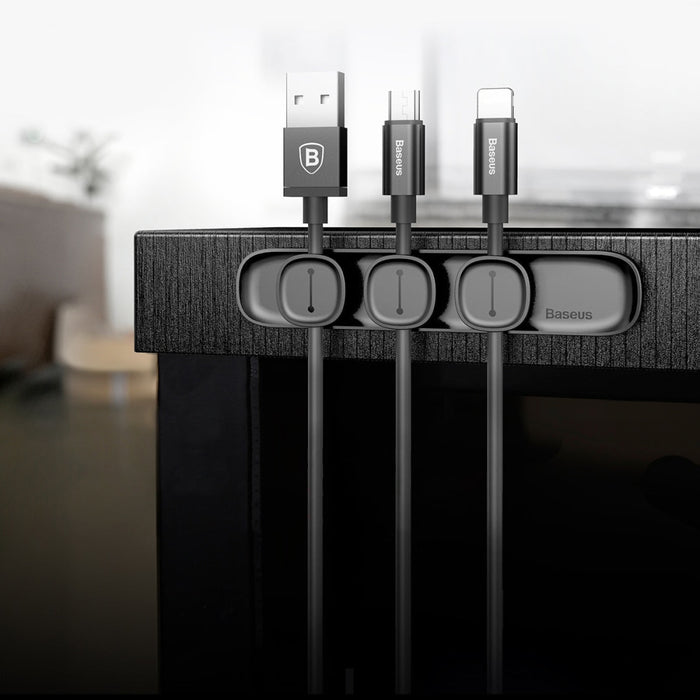 Магнитен кабелен органайзер Baseus Peas