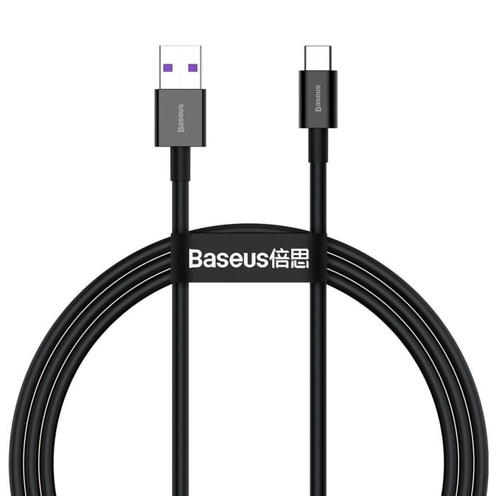 Кабел Baseus Superior Series USB към USB - C 66W 1m черен