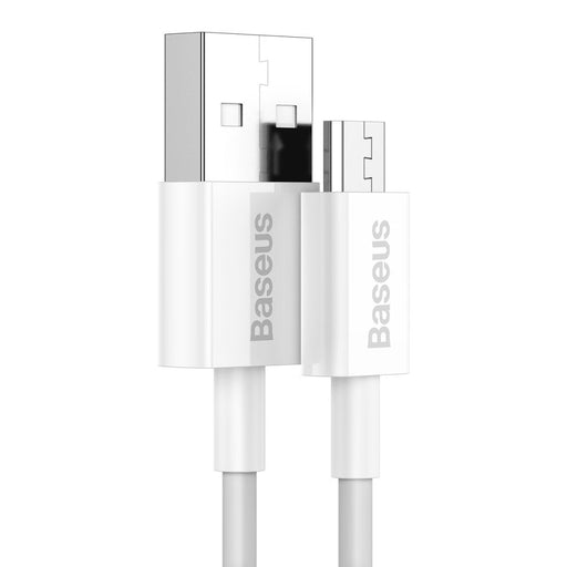 Кабел Baseus Superior Series USB към micro 2A 1m бял