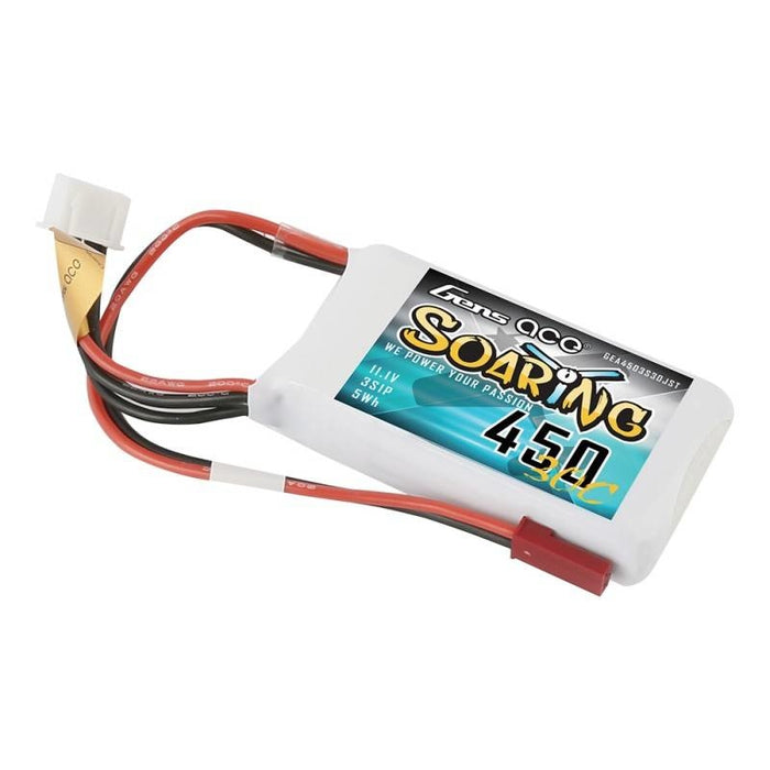 Батерия Gens Ace Soaring 450mAh 11.1V 30C 3S1P JST - SYP