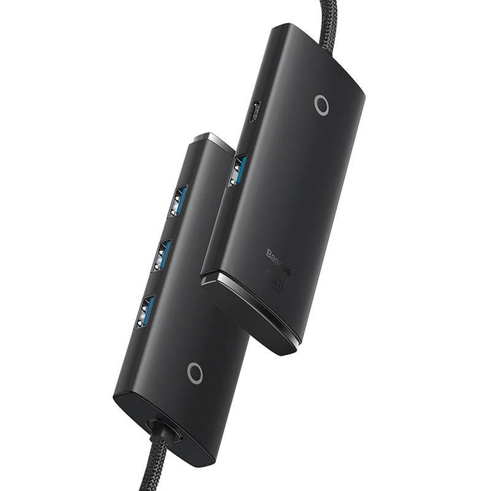 Хъб 4в1 Baseus Lite Series USB-C към 4x USB 3.0 USB-C 25cm