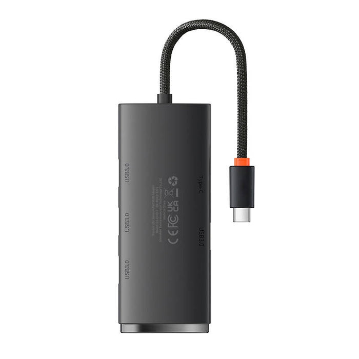 Хъб 4в1 Baseus Lite Series USB-C към 4x USB 3.0 USB-C 25cm