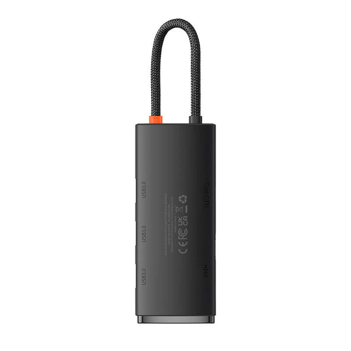 Хъб 5в1 Baseus Lite Series USB-C към 3x USB 3.0 USB-C HDMI