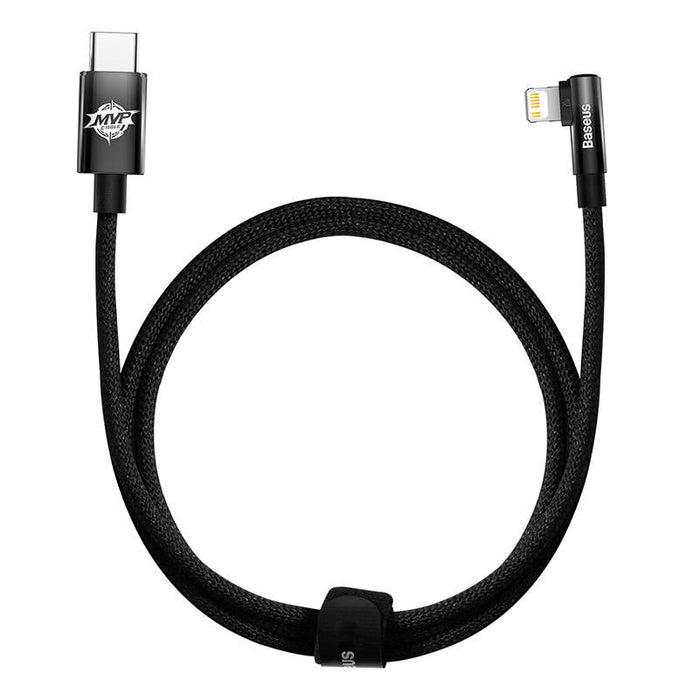 Кабел Baseus MVP USB-C към Lightning 20W 1m Черен