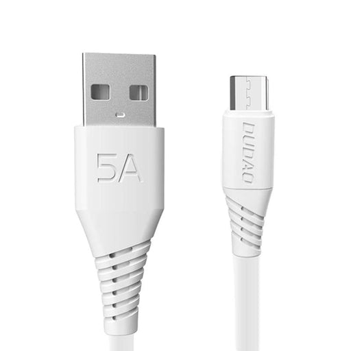 Кабел Dudao L2M USB към Micro - USB 5A 2m бял