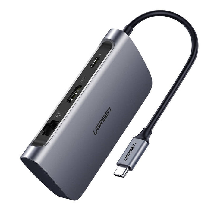 Хъб 7в1 UGREEN CM212 USB - C PD 100W 2x USB - A 3.0