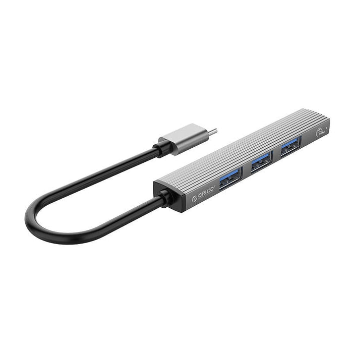 Хъб - адаптер Orico 3x USB + TF 3.0 сив