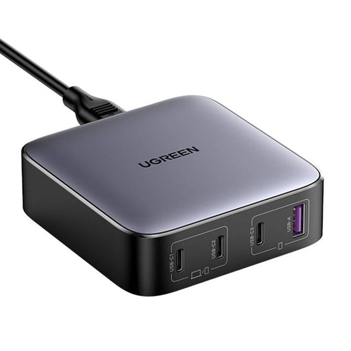 Зарядно устройство UGREEN CD328 Nexode 3x USB-C USB-A GaN