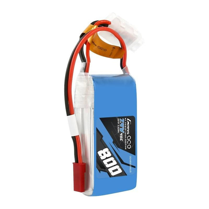 Батерия GensAce LiPo 800mAh 7.4V 45C 2S1P