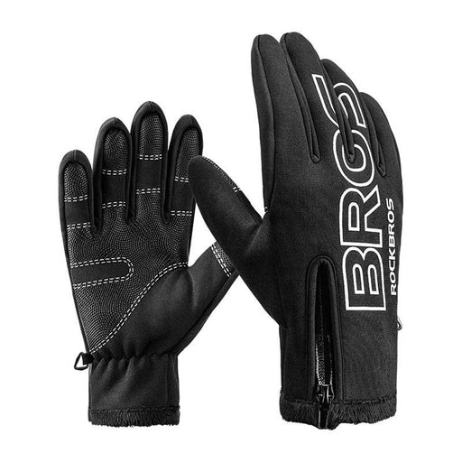 Ръкавици за колоездене Rockbros S091 - 4BK черни
