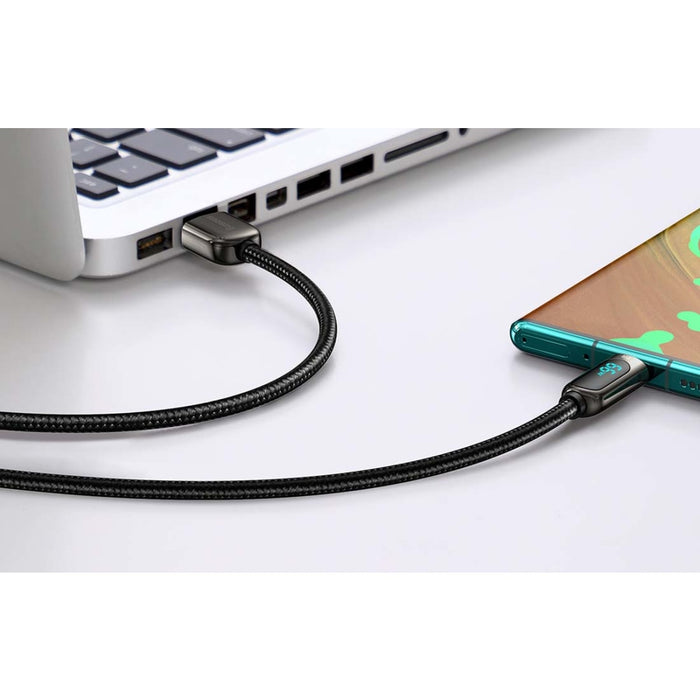 Кабел за зареждане с дисплей USB към USB - C Baseus 66W