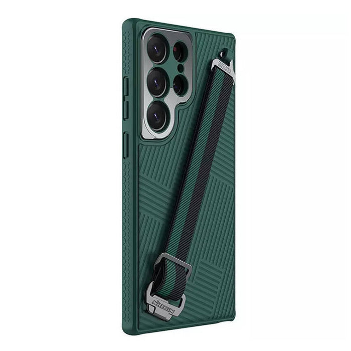 Кейс Nillkin Strap за Samsung Galaxy S23 Ultra зелен