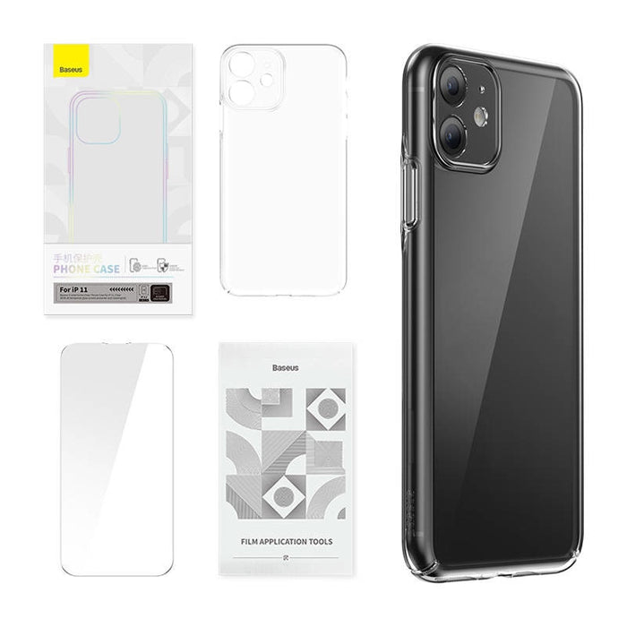 Комплект кейс Baseus Crystal Series за iPhone