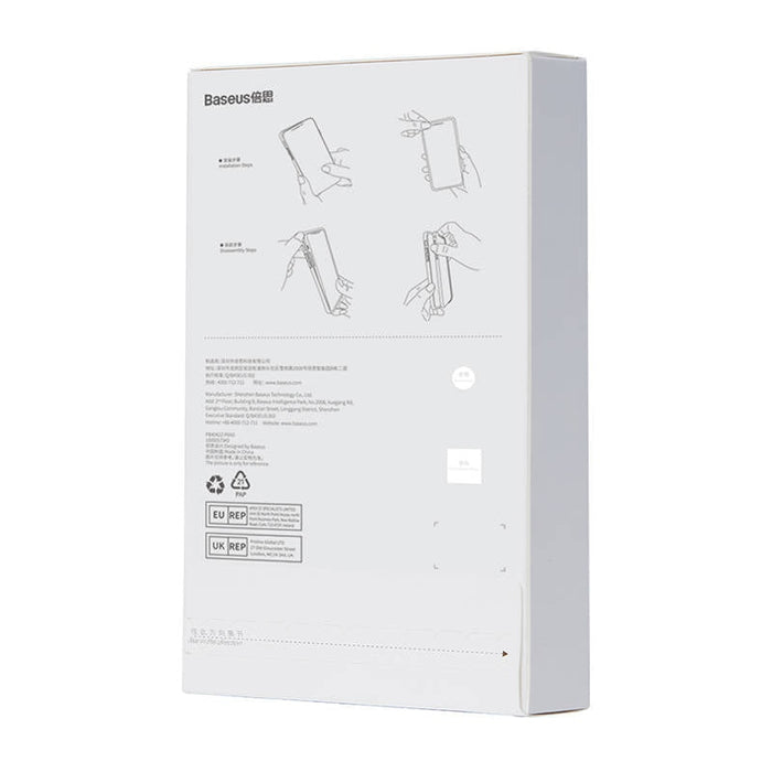 Кейс Baseus Magnetic Crystal Clear за iPhone 12