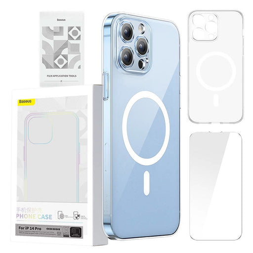 Кейс Baseus Magnetic Crystal Clear за iPhone 14 Pro