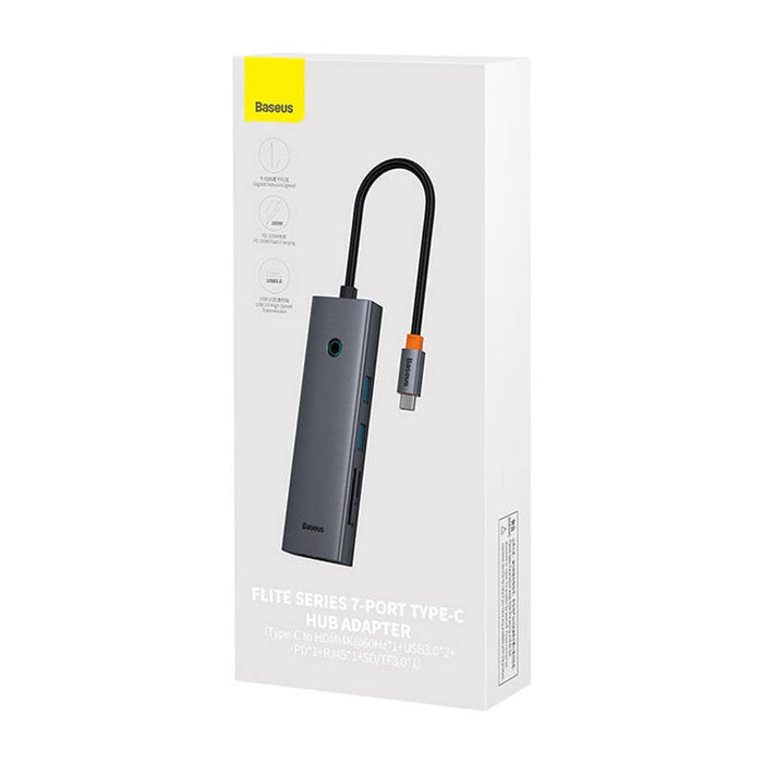 7в1 Хъб Baseus UltraJoy USB - C към 1x HDMI4K@30Hz
