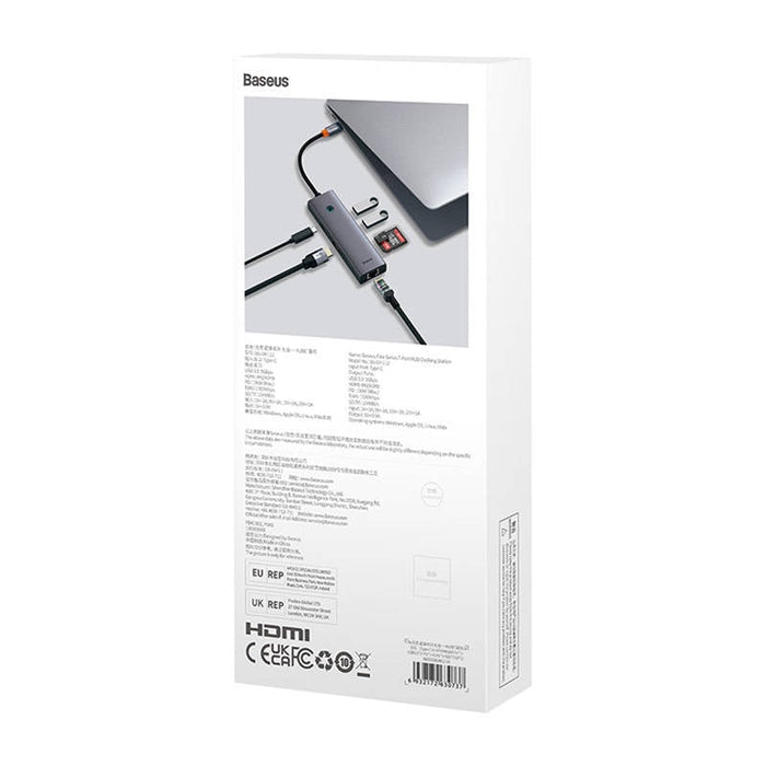 7в1 Хъб Baseus UltraJoy USB - C към 1x HDMI4K@30Hz