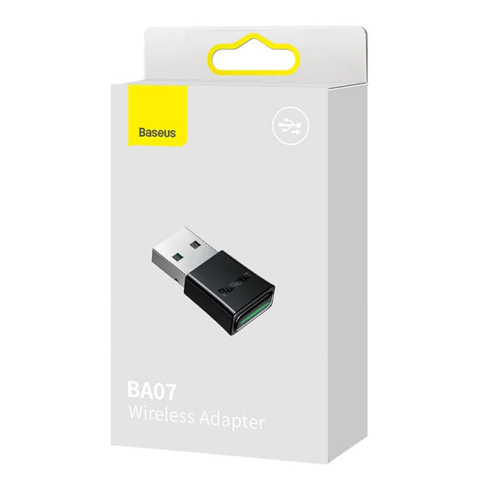 Безжичен адаптер Baseus BA07 Bluetooth 5.3 черен