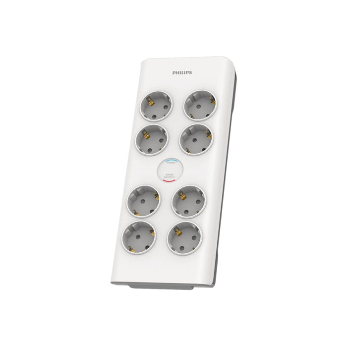 Разклонител PHILIPS 8x AC 900J защита
