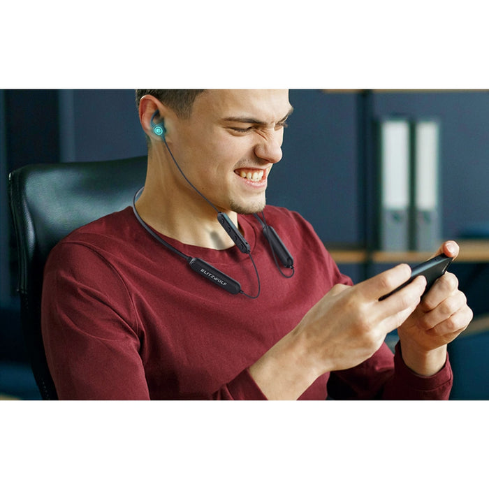 Гейминг слушалки BlitzWolf BW - FLB1 Bluetooth 5.0 IPX5 RGB