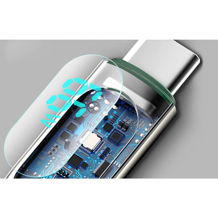 Кабел за зареждане с дисплей USB към USB - C Baseus 66W