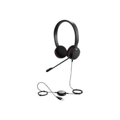 Слушалки JABRA EVOLVE 20 MS 150 - 7000Hz 1.2m