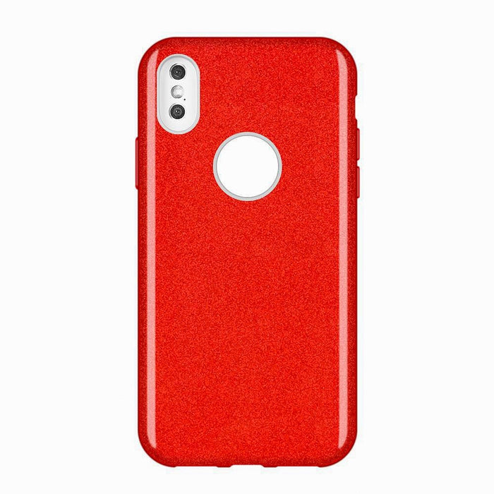 Кейс Wozinsky Glitter Case за iPhone XS Max червен