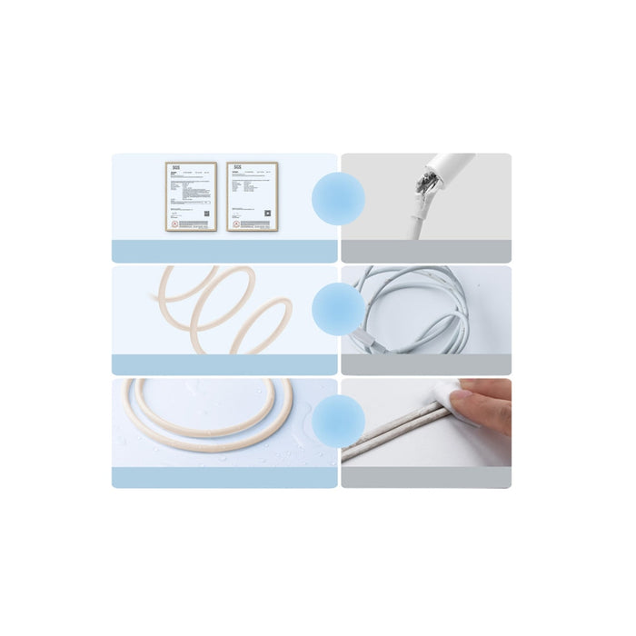 Кабел за зареждане USB към Lightning Baseus Jelly 2.4A 1.2m