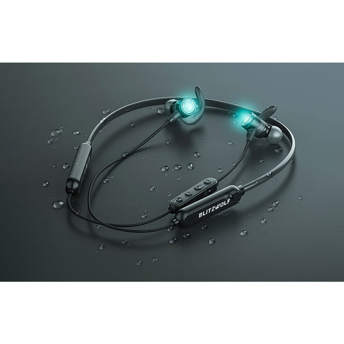 Гейминг слушалки BlitzWolf BW - FLB1 Bluetooth 5.0 IPX5 RGB