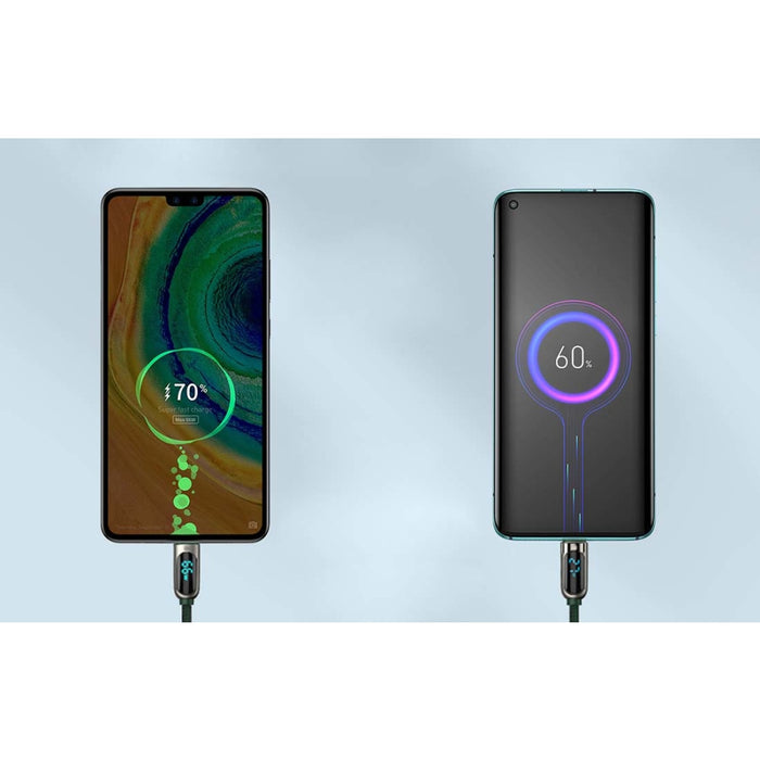 Кабел за зареждане с дисплей USB към USB - C Baseus 66W