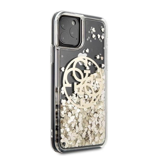 Кейс Guess Circle Liquid Glitter за Apple iPhone 11