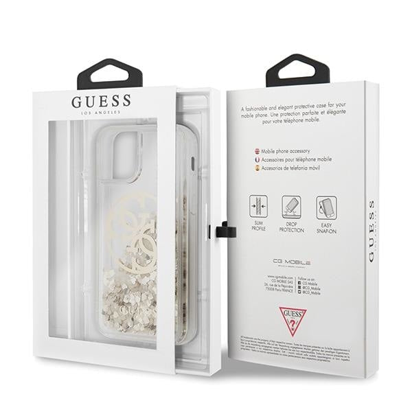 Кейс Guess Circle Liquid Glitter за Apple iPhone 11