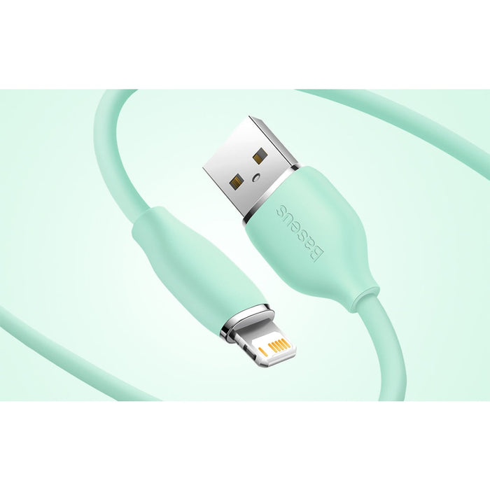 Кабел за зареждане USB към Lightning Baseus Jelly 2.4A 1.2m