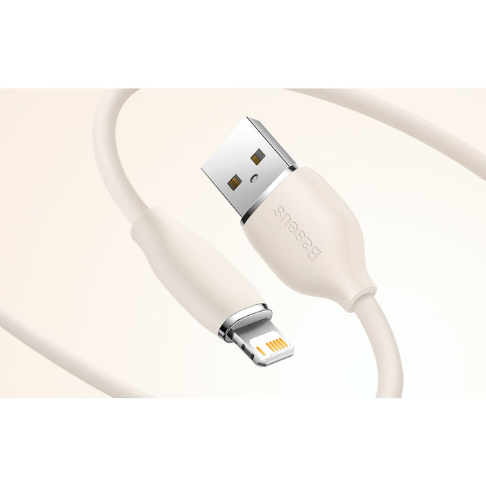 Кабел за зареждане USB към Lightning Baseus Jelly 2.4A 1.2m