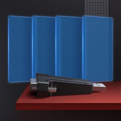 Адаптер Ugreen Db9 Rs - 232 USB черен