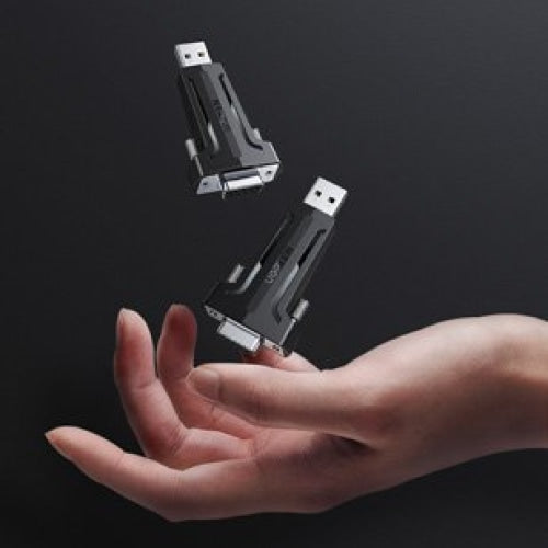 Адаптер Ugreen Db9 Rs - 232 USB черен