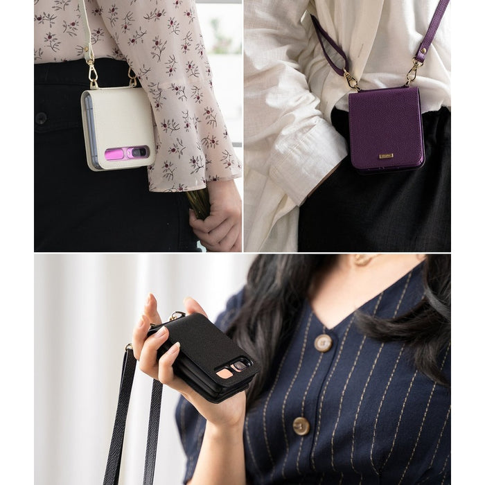 Калъф Ringke Signature Genuine Leather Gold Series