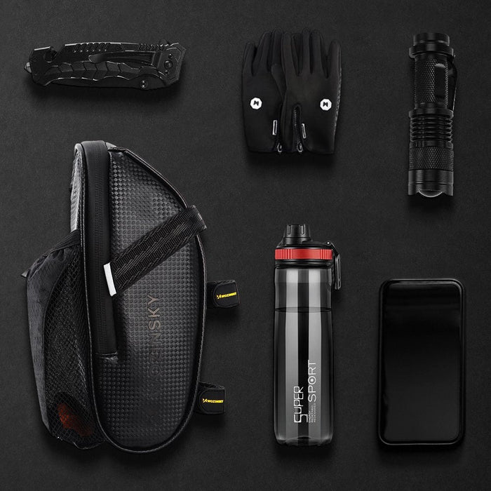 Чанта за бутилки велосипед Wozinsky Черен