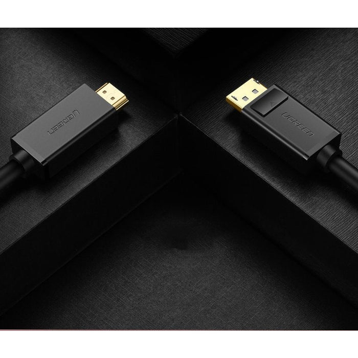 Кабел Ugreen HDMI към DisplayPort 4K 30Hz 28AWG 2m черен